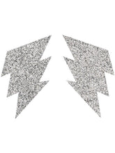 Fever Glitter Lightning Bolt Nipple Pasties - FV20792 by Fever